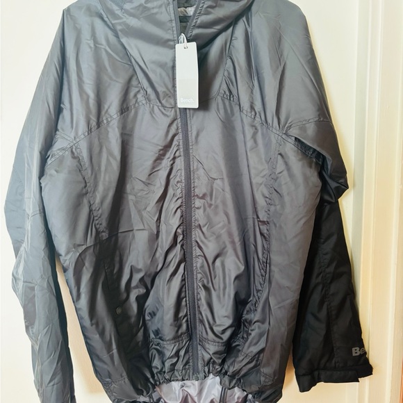 Bench 🇬🇧 Banamweight Charcoal Hooded Jacket - Picture 1 of 5